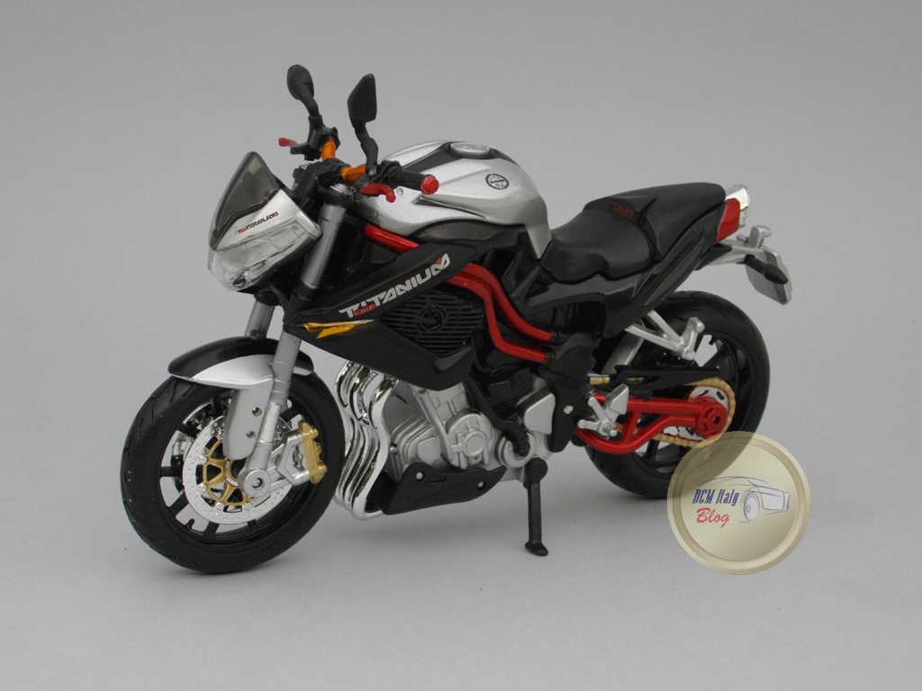 Maisto 1/12 Benelli Tornado Naked TRE Titanium – Detailgetreues Motorrad-Modell Im Maßstab