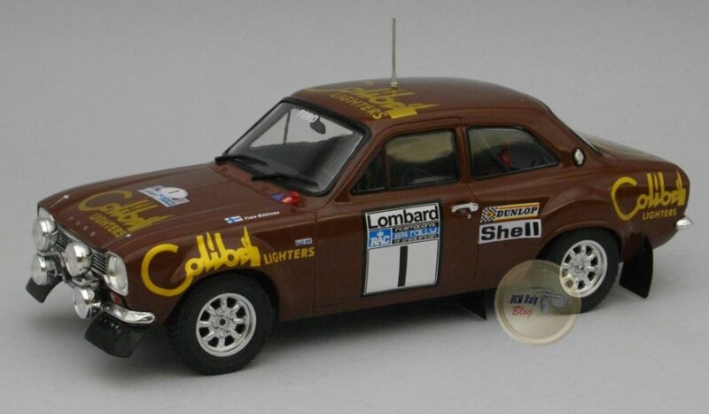 Ford Escort RS 1600 Makinen RAC 1974 1/24 Par IXO - Neuf Sous Boîte