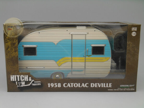 Catolac Deville Travel Caravan 1:24 Greenlight