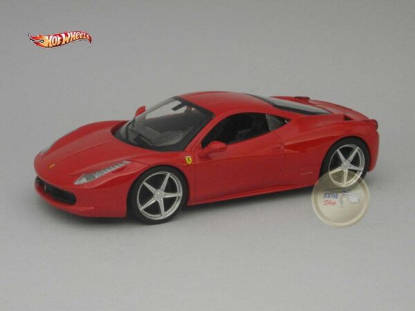 Ferrari 458 Italia 1:24 Hot Wheels