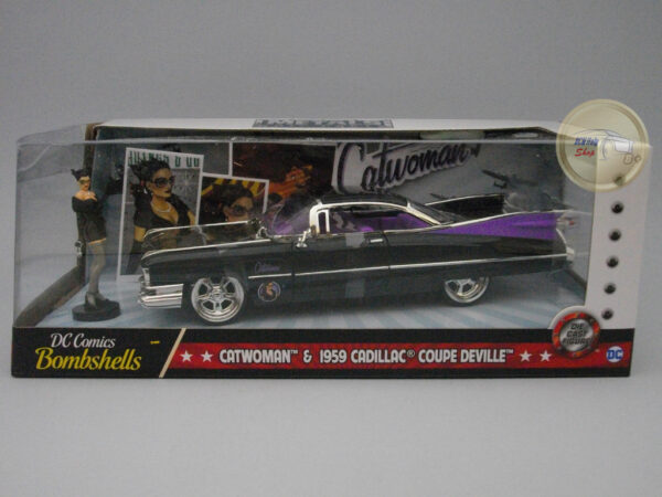 Cadillac Coupé de Ville (1959) Cat Woman 1:24 Jada Toys