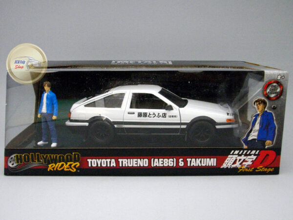 Toyota Trueno AE86 “Initial D Takumi” 1:24 Jada Toys