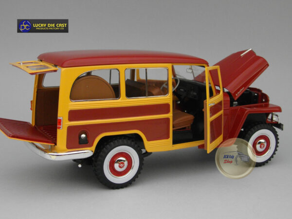 Jeep Willys 1:18 Lucky Diecast