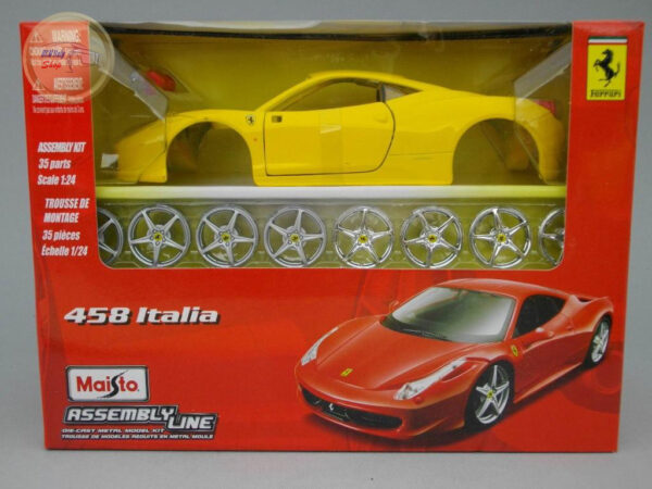 Ferrari 458 Italia 1:24 Maisto