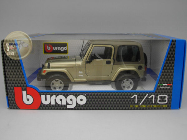 Jeep Wrangler Sahara 1:18 Burago