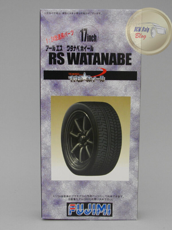 Wheels Kit #22 – RS Watanabe – 17 inch 1:24 Fujimi