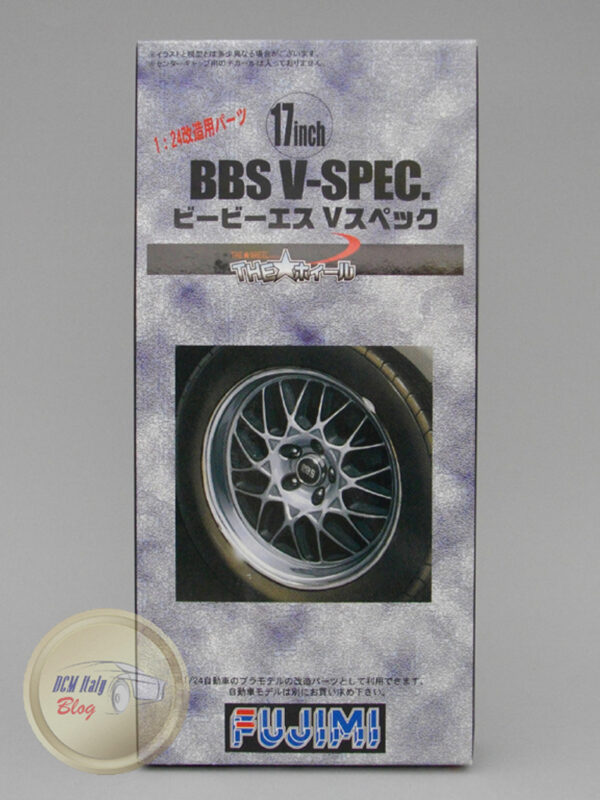 Wheels Kit #38 – BBS V-Spec – 17 inch 1:24 Fujimi