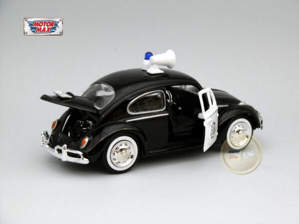 Volkswagen Beetle (1966) “Police” 1:24 Motormax