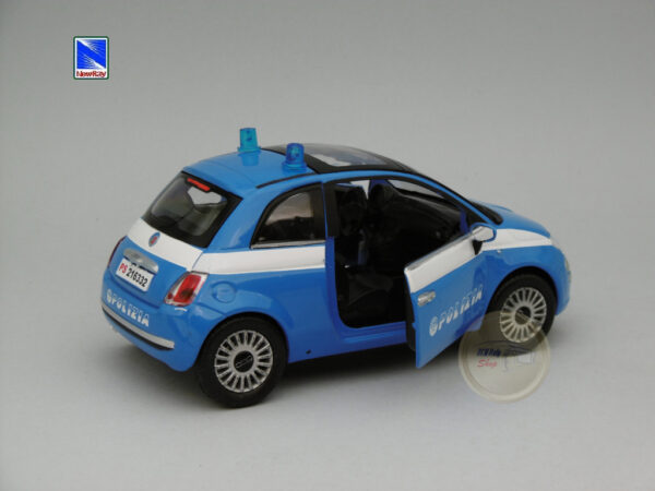 Fiat 500 “Polizia” 1:24 New Ray