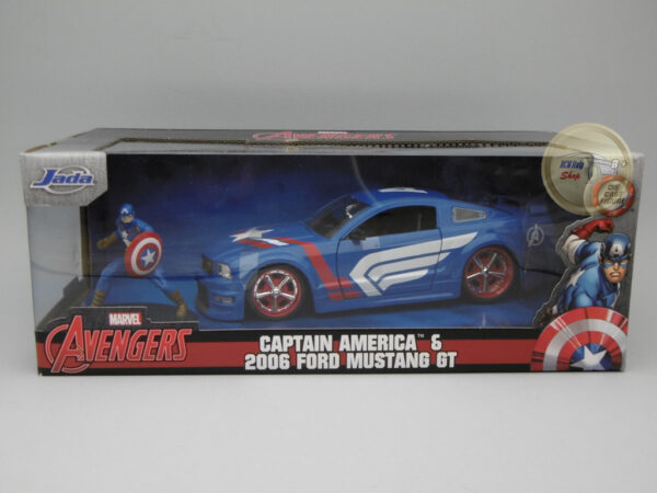 Ford Mustang GT (2006) “Captain America” 1:24 Jada Toys
