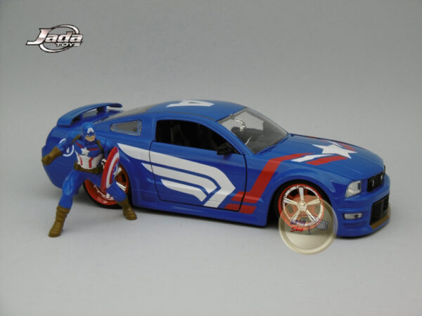 Ford Mustang GT (2006) “Captain America” 1:24 Jada Toys