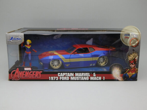 Ford Mustang Mach I (1973) “Captain Marvel” 1:24 Jada Toys
