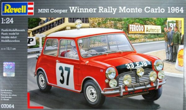Mini Cooper (1964) Rally Montecarlo 1:24 Revell
