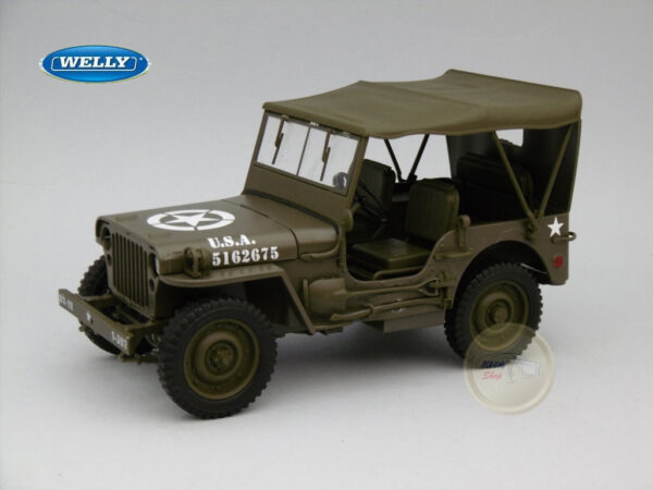 Jeep Willys MB (1941) Soft Top 1:18 Welly