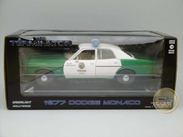 Dodge Monaco Metropolitan Police “The Terminator” 1:24 Greenlight