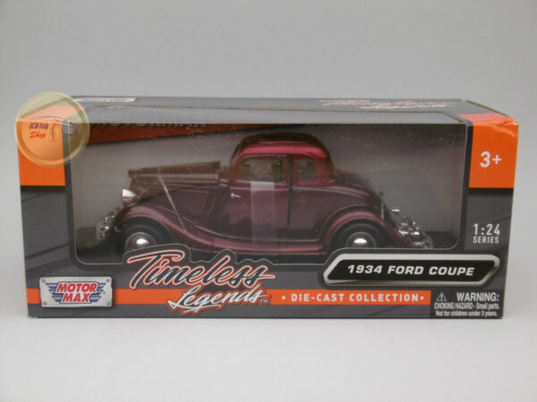 Ford Coupé (1934) 1:24 Motormax