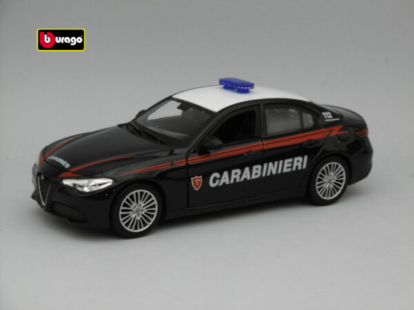 Alfa Romeo Giulia “Carabinieri” 1:24 Burago