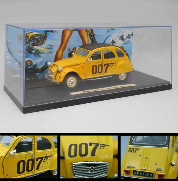 Citroën 2CV “For Yours Eyes Only” 1:24 Hand Made
