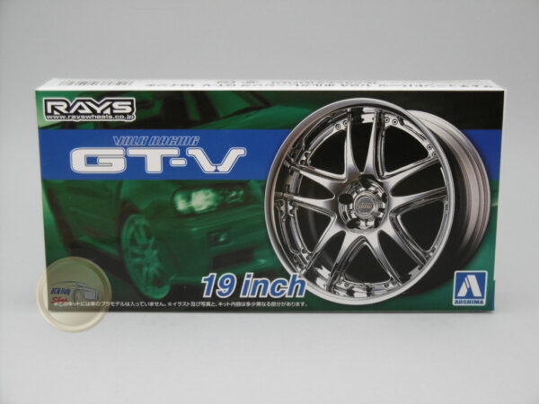 Wheels – Volk Racing GT-V 19inch 1:24 Aoshima