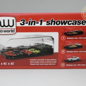 Display Case 3 in 1 Interchangeable Inserts