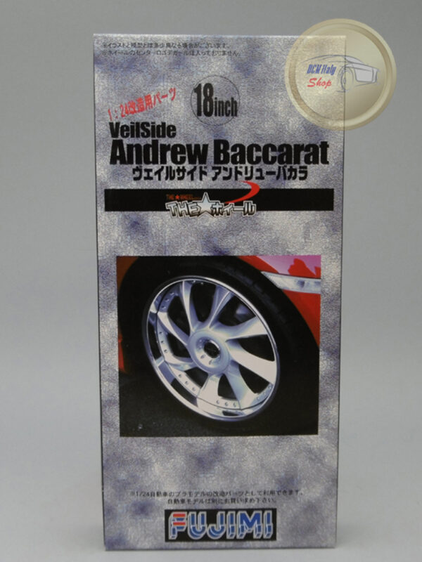 Wheels Kit #33 – Veilside Andrew Baccarat – 18 inch 1:24 Fujimi