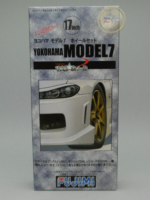 Wheels Kit #67 – Yokohama Model 7 – 17 inch 1:24 Fujimi