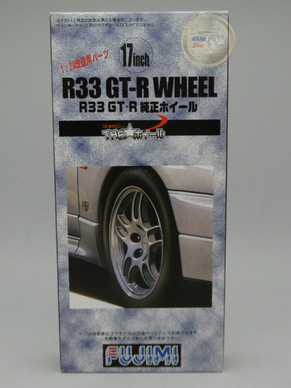 Wheels Kit #49 – R33 GT-R – 17 Inch 1:24 Fujimi