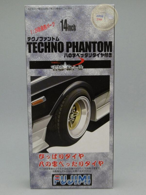 Wheels Kit #69 – Techno Phantom – 14 Inch 1:24 Fujimi