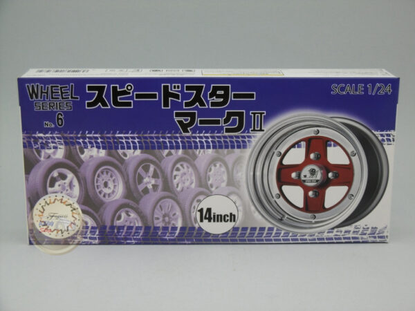 Wheels Kit #06 – SSR Mark II – 14 Inch 1:24 Fujimi