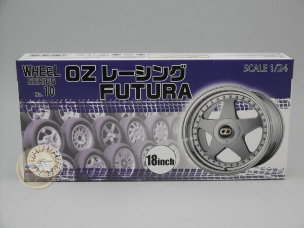 Wheels Kit #10 – O.Z. Racing Futura – 18 Inch 1:24 Fujimi