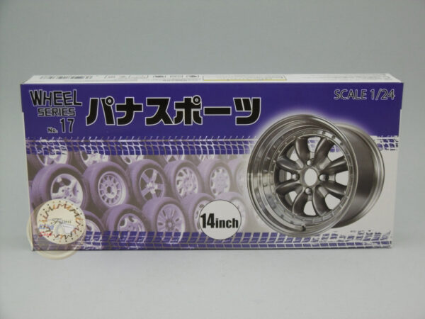 Wheels Kit #17 – Pana Sport – 14 Inch 1:24 Fujimi