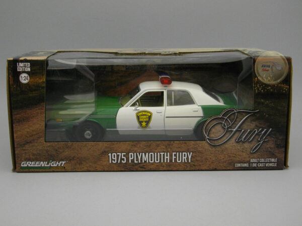 Plymouth Fury (1975) “Chickasaw County Sheriff” 1:24 Greenlight