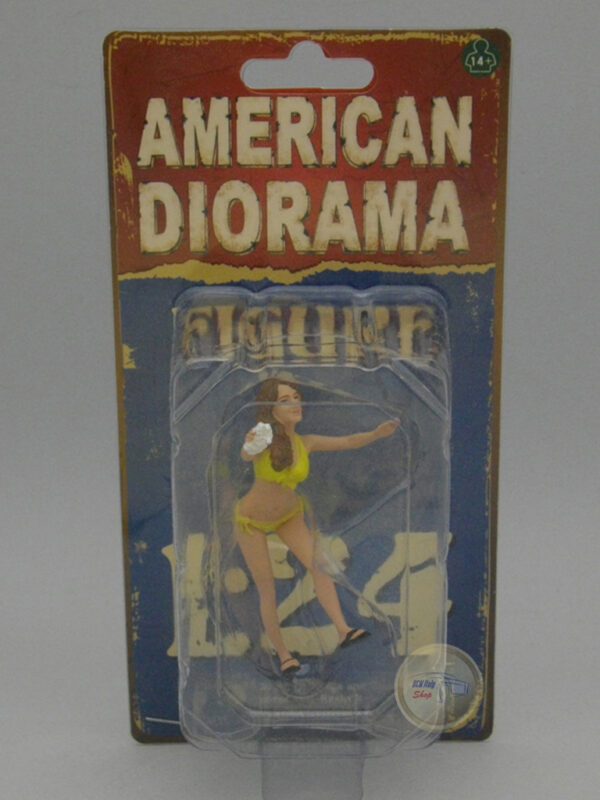 Scale Figures – Car Wash Girl “Stephanie” 1:24 American Diorama