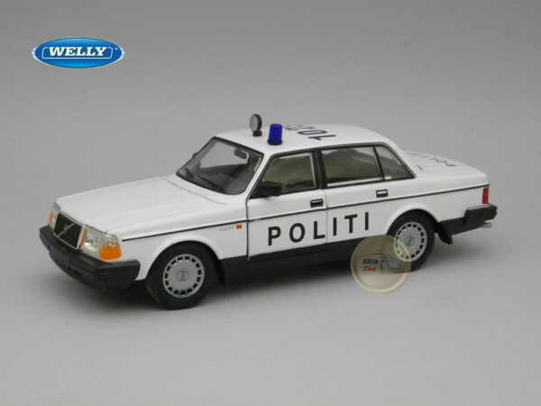 Volvo 240 GL “Denmark Police” 1:24 Welly