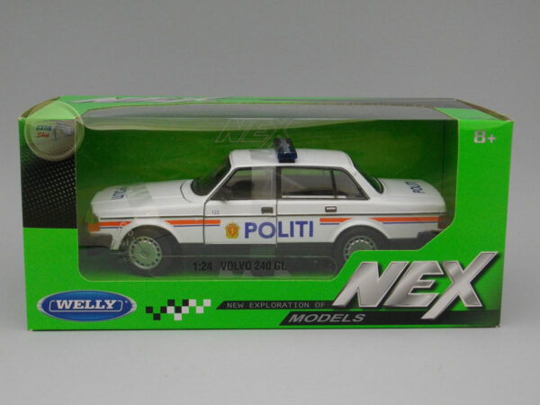 Volvo 240 GL “Norway Police” 1:24 Welly
