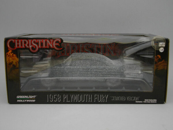 Plymouth Fury (1958) “Christine” Scorched Verion 1:24 Greenlight