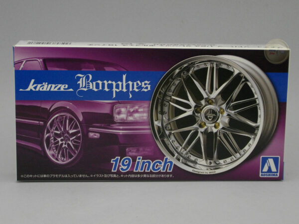 Wheels Kit #86 – Kranze Borphes 19 Inch 1:24 Aoshima