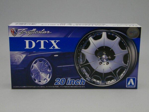 Wheels Kit #62 – Trafficstar DTX 20 inch 1:24 Aoshima