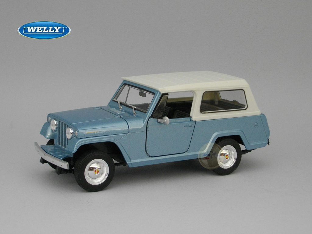Jeep Jeepster Commando Hard Top 1:24 Welly