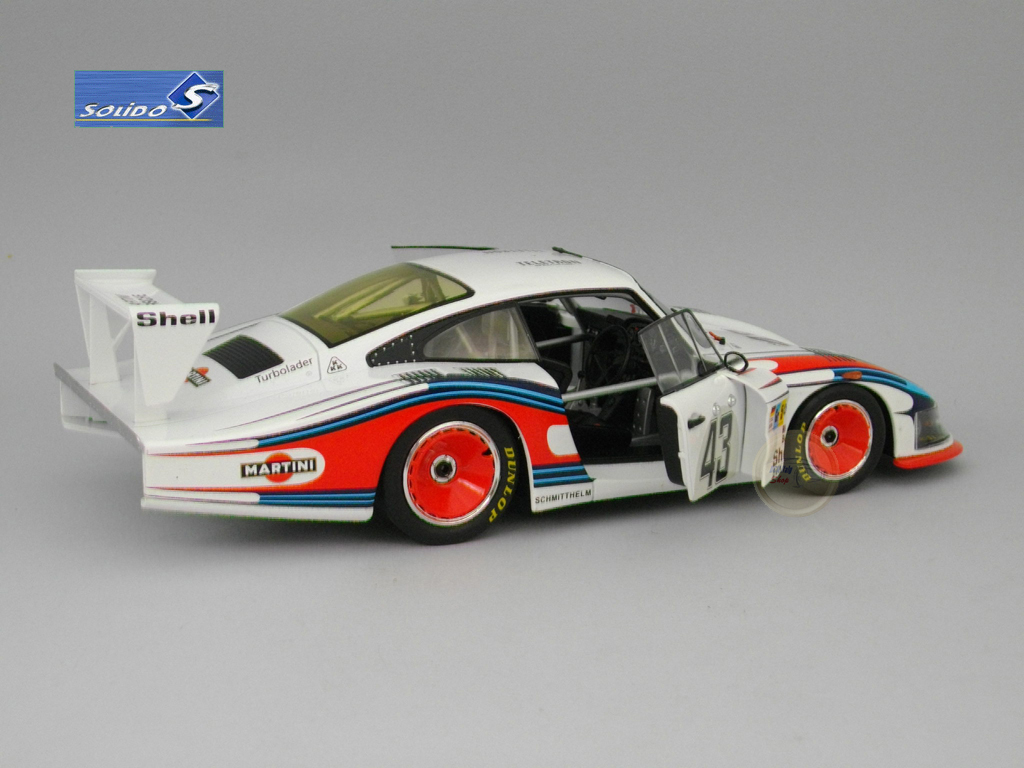 Miniature Porsche 935 "Moby Dick" 1978 - Minichamps 1:43 - Occasion (aileron De Travers, Boîte Manquante)